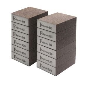 12-Pack Sanding Sponge,4 Sizes 60/80/120/220, Three Pieces per Grain...